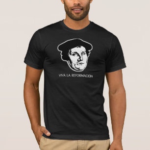 Camiseta La Reformación - Martin Luther de Viva (oscuro)