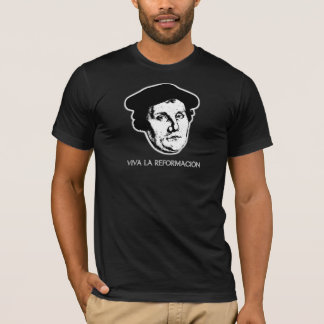 Camiseta La Reformación - Martin Luther de Viva (oscuro)