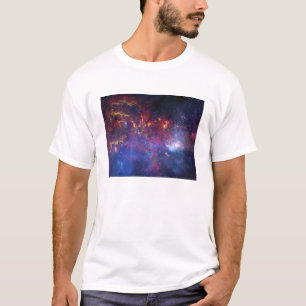 Camiseta La región central de la galaxia de la vía lácte