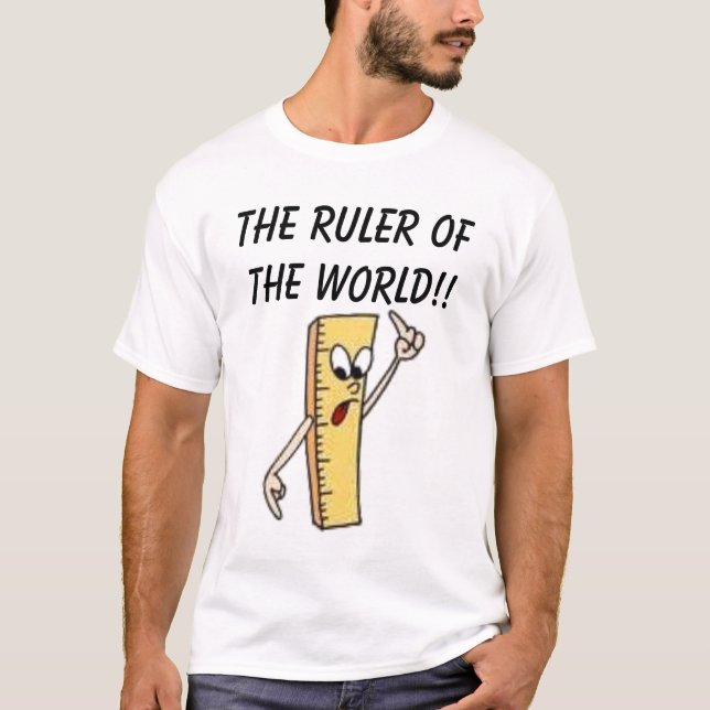 Camiseta ¡La regla del mundo!! (Anverso)