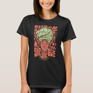 Camiseta La reina afroamericana de la embriaguez negra no s