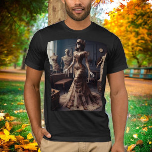 Camiseta La reina de la momia Steampunk Vintage victoriana