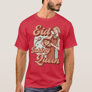 Camiseta La Reina de las Hordas Eid Mubarak para las Chicas
