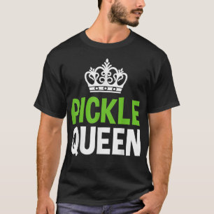 Camiseta La reina de las pollitas vegan divertida verdura