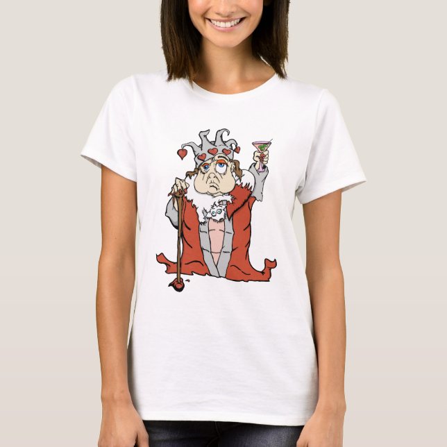 Camiseta La reina de los corazones - cargados completamente (Anverso)