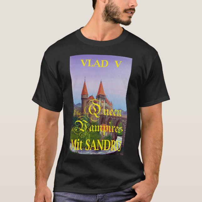 Camiseta La Reina de los vampiros (Anverso)