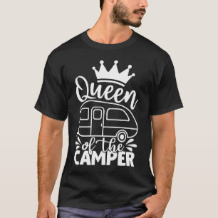 Camiseta La Reina Del Camper Cita Diciendo