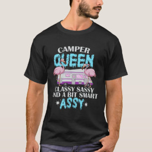 Camiseta La Reina del Camper Sassy Sassy Smart Assy Gracios