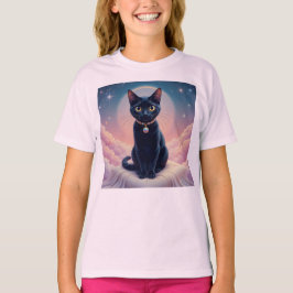 Camiseta La Reina Del Cielo Del Gato Negro