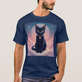 Camiseta La Reina Del Cielo Del Gato Negro
