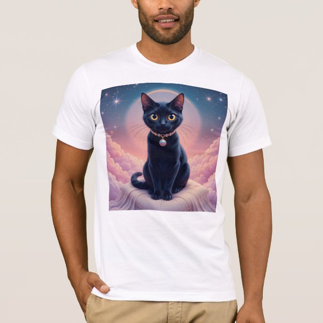 Camiseta La Reina Del Cielo Del Gato Negro