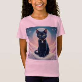 Camiseta La Reina Del Cielo Del Gato Negro