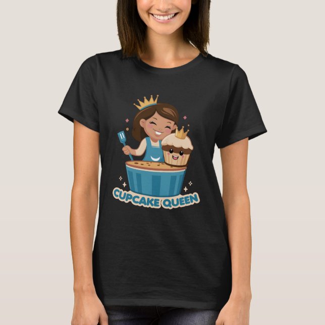 Camiseta La reina del pastel de leche (Anverso)