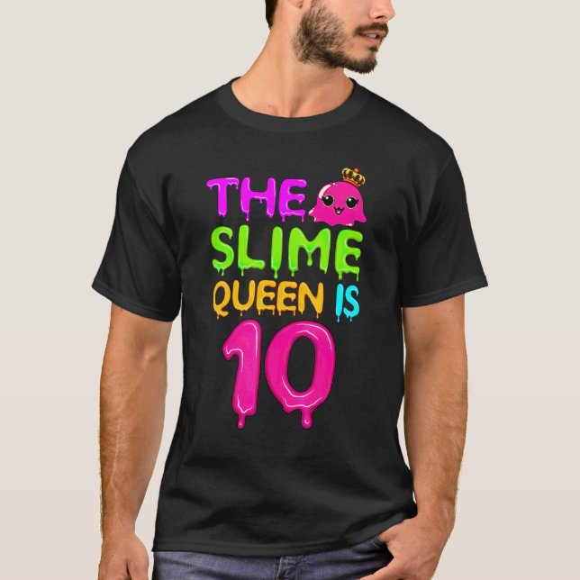 Camiseta La Reina Delgada Es 10 Reina De Ladrillo Para Los  (Anverso)