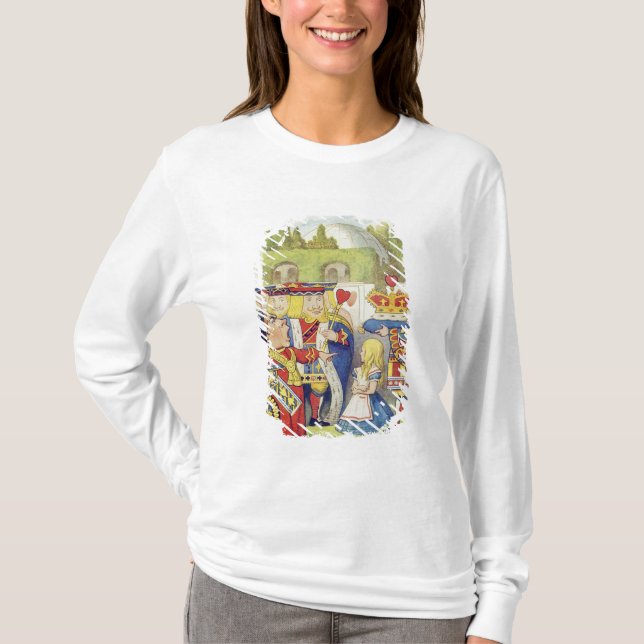 Camiseta ¡La reina ha venido! Y no es ella enojada. " (Anverso)