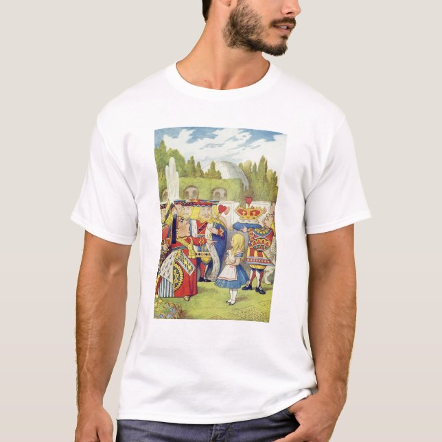Camiseta ¡La reina ha venido! Y no es ella enojada. " (Anverso)