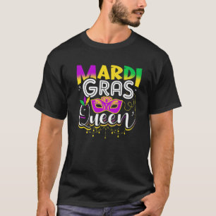 Camiseta La reina Mardi Gras es divertida