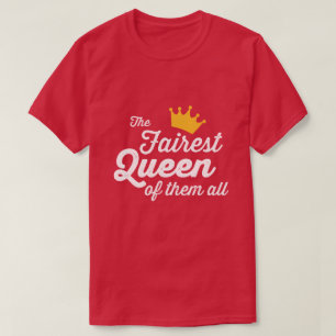 CAMISETA LA REINA MÁS CORTA DE TODOS ELLOS