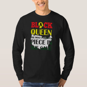 Camiseta La Reina Negra La Más Poderosa Para Las Mujeres Ne