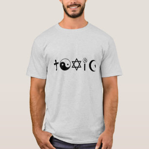 Camiseta La religión es librepensador tóxico
