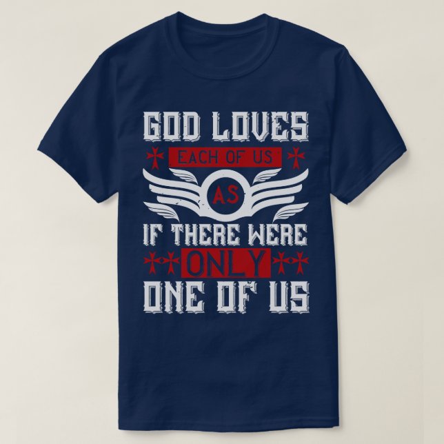 Camiseta La Religión Que Dios Nos Ama A Todos (Diseño del anverso)
