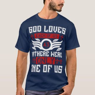 Camiseta La Religión Que Dios Nos Ama A Todos