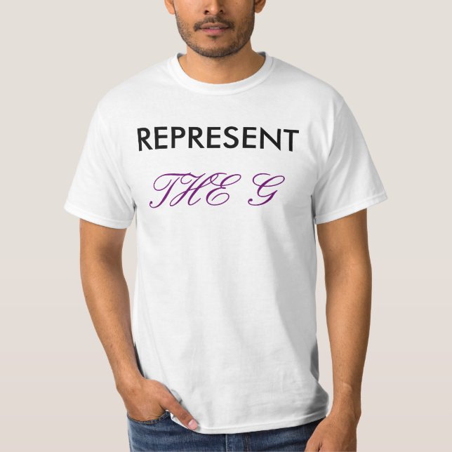 Camiseta La representación de G (Anverso)