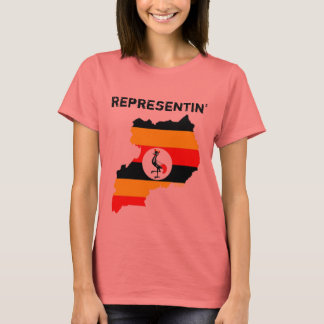 Camiseta La representación de Uganda