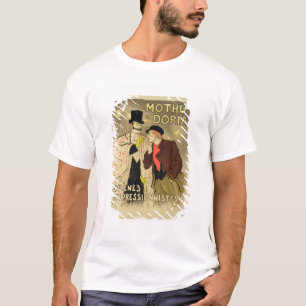 Camiseta La reproducción de una publicidad de poster 'Moth