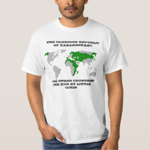 Camiseta La República de Kazajistán gloriosa
