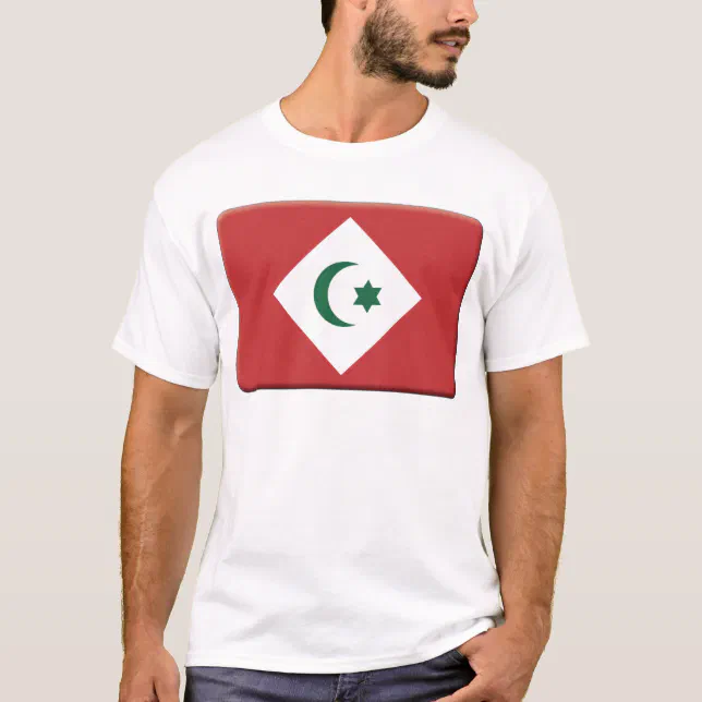 Camiseta La república de la bandera de Rif PERSONALIZA | Zazzle.es