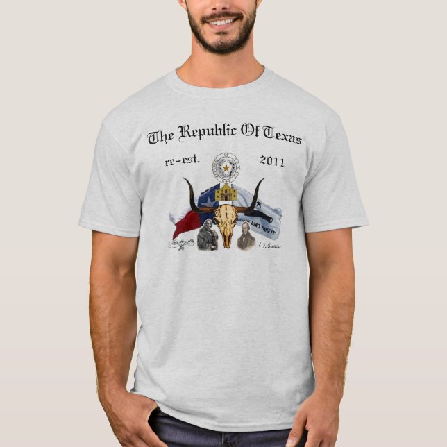 Camiseta La República de Tejas (Anverso)