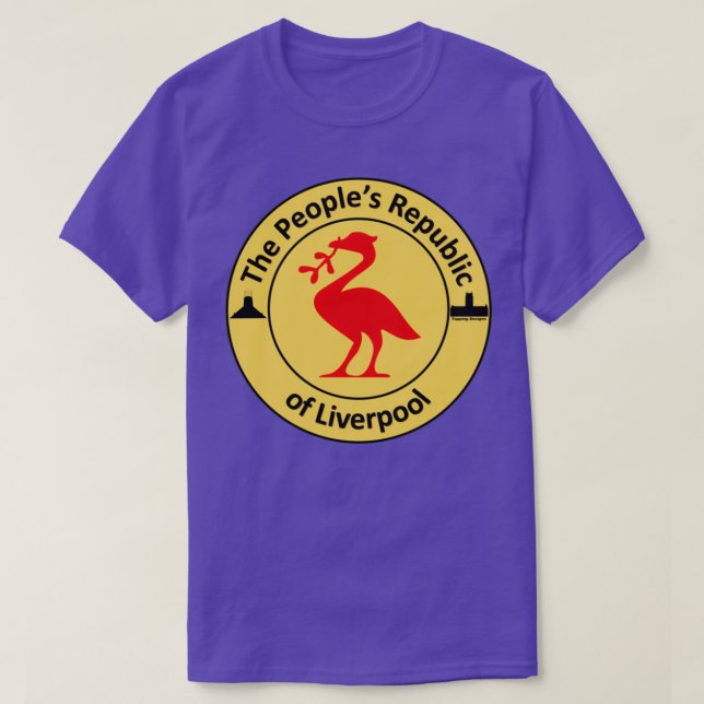 Camiseta La República Popular de Liverpool RED (Diseño del anverso)