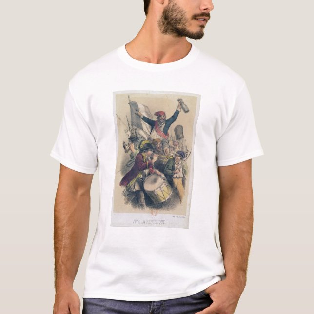 Camiseta La Republique, 1848 de Vive (Anverso)