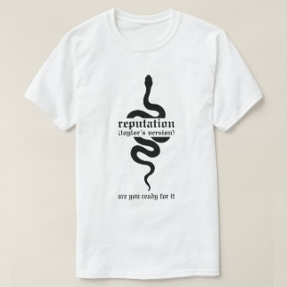 Camiseta La Reputación Está Listo Para Ello