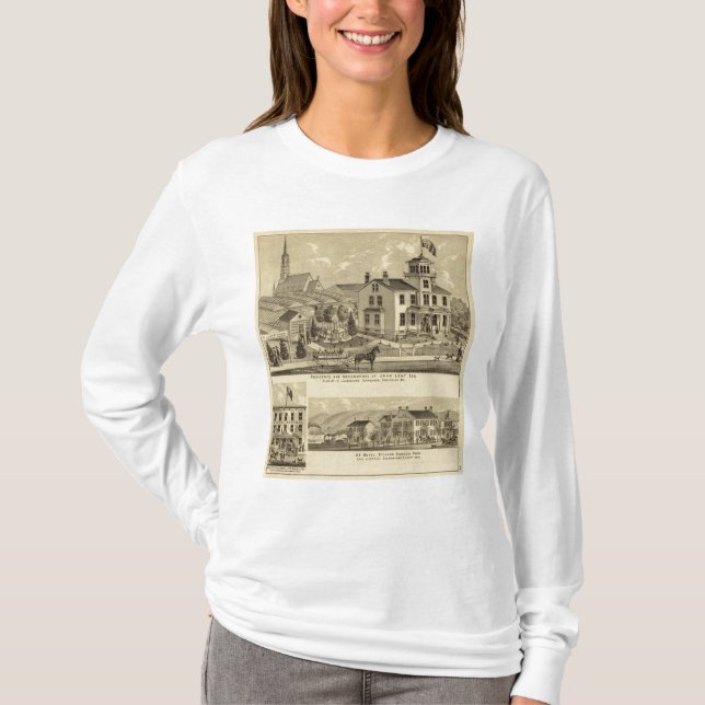 Camiseta La residencia y el invernadero de Juan prestaron (Anverso)