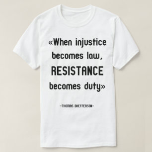 Camiseta La resistencia del Anti-Triunfo se convierte en