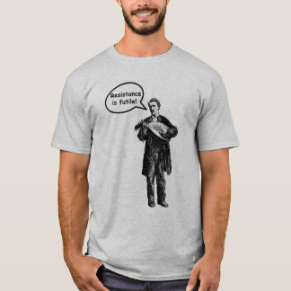 Camiseta ¡La resistencia es vana! (Mandolina)