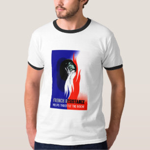 Camiseta La resistencia francesa ayuda a la válvula