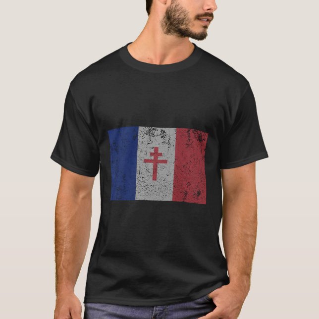 Camiseta La Resistencia La Bandera Francesa Francia Paris W (Anverso)