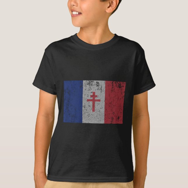 Camiseta La Resistencia La Bandera Francesa Francia Paris W (Anverso)