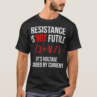 Camiseta La resistencia no es inútil su tensión dividida po
