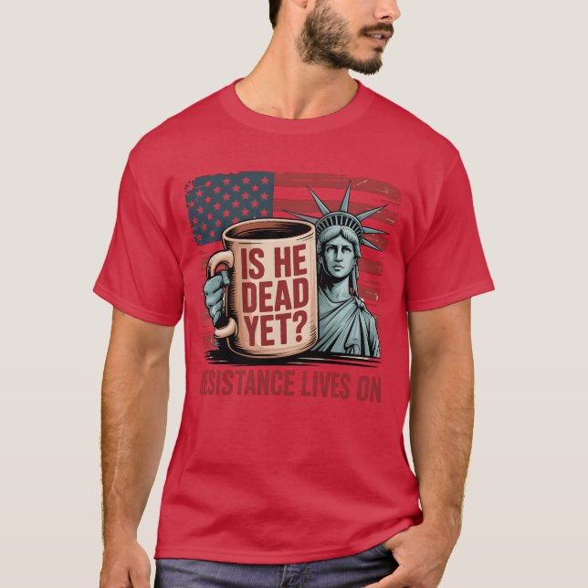CAMISETA LA RESISTENCIA VIVE (Anverso)