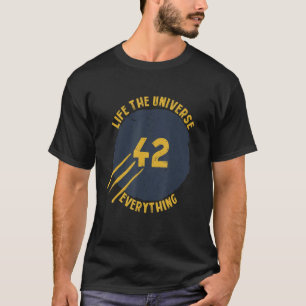 Camiseta La respuesta 42 a la vida el universo y todo