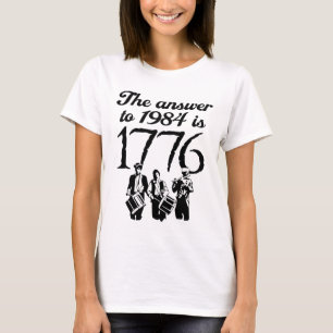 Camiseta La respuesta a 1984 es 1776