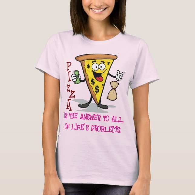 Camiseta La respuesta a todos los problemas de la vida (Anverso)