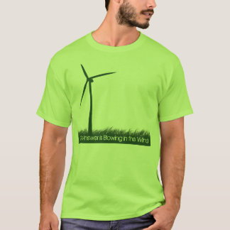 Camiseta La respuesta está soplando en el viento