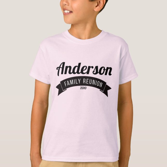 Camiseta La reunión de familia que recolecta personalizado (Anverso)