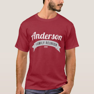Camiseta La reunión de familia que recolecta personalizado