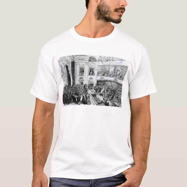 Camiseta La reunión de los abstemios totales (Anverso)